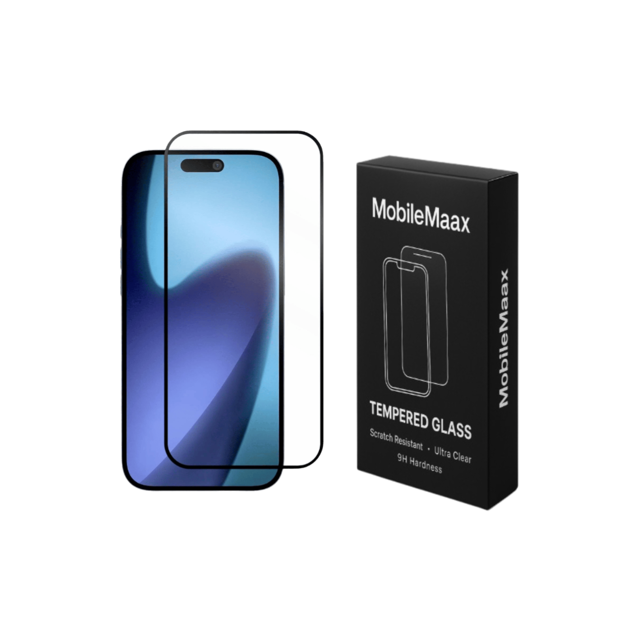 iPhone 17 Pro Max Tempered Glass Screen Protectors, High Clarity, 9H Hardness Scratch Resistant, Military-Grade, Shatterproof, Screen Guard