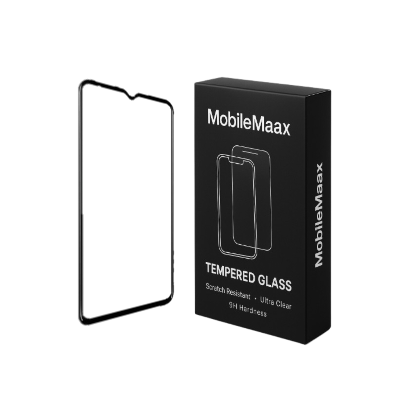 Realme 5 Full Cover Tempered Glass OG Quality