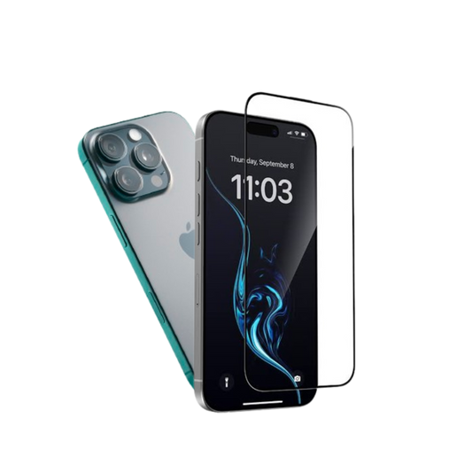 iPhone 16 Pro Premium Glass Screen Protector – Crystal Clear, Edge-to-Edge Protection