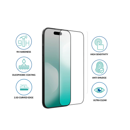 iPhone 17 Screen Protector – HD Clear, Scratch Resistant, Bubble-Free Install