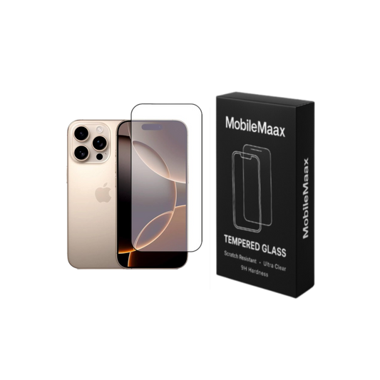 iPhone 16 Pro Max Screen Protector – Anti-Fingerprint, HD Clarity, Easy Install